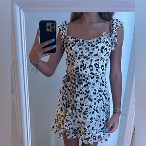 Francesca’s cheetah print dress